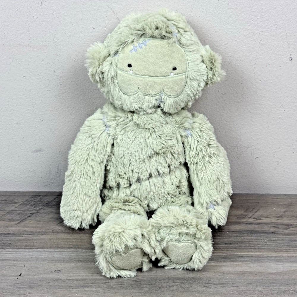 Slumberkins Halloween Frank Kin Green Frankenstein Plush 12" HTF Limited Edition